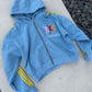 Blue "EXISTENCE" Zip Up
